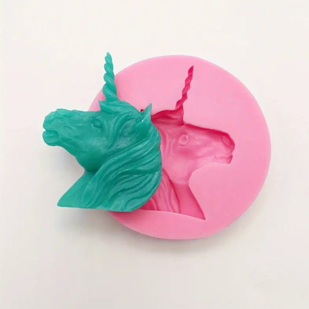Unicorn Horse Head - Silicone Mold