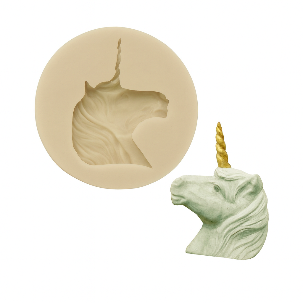 Unicorn Horse Head - Silicone Mold