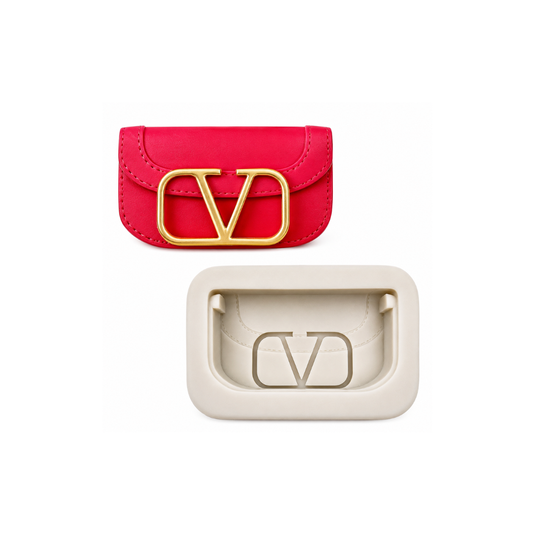 V Clutch Bag - Silicone Mold