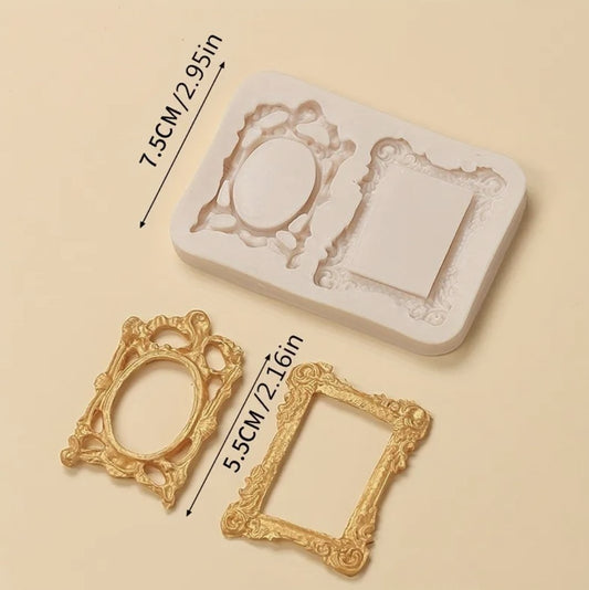 Vintage Picture Frames - Silicone Mold