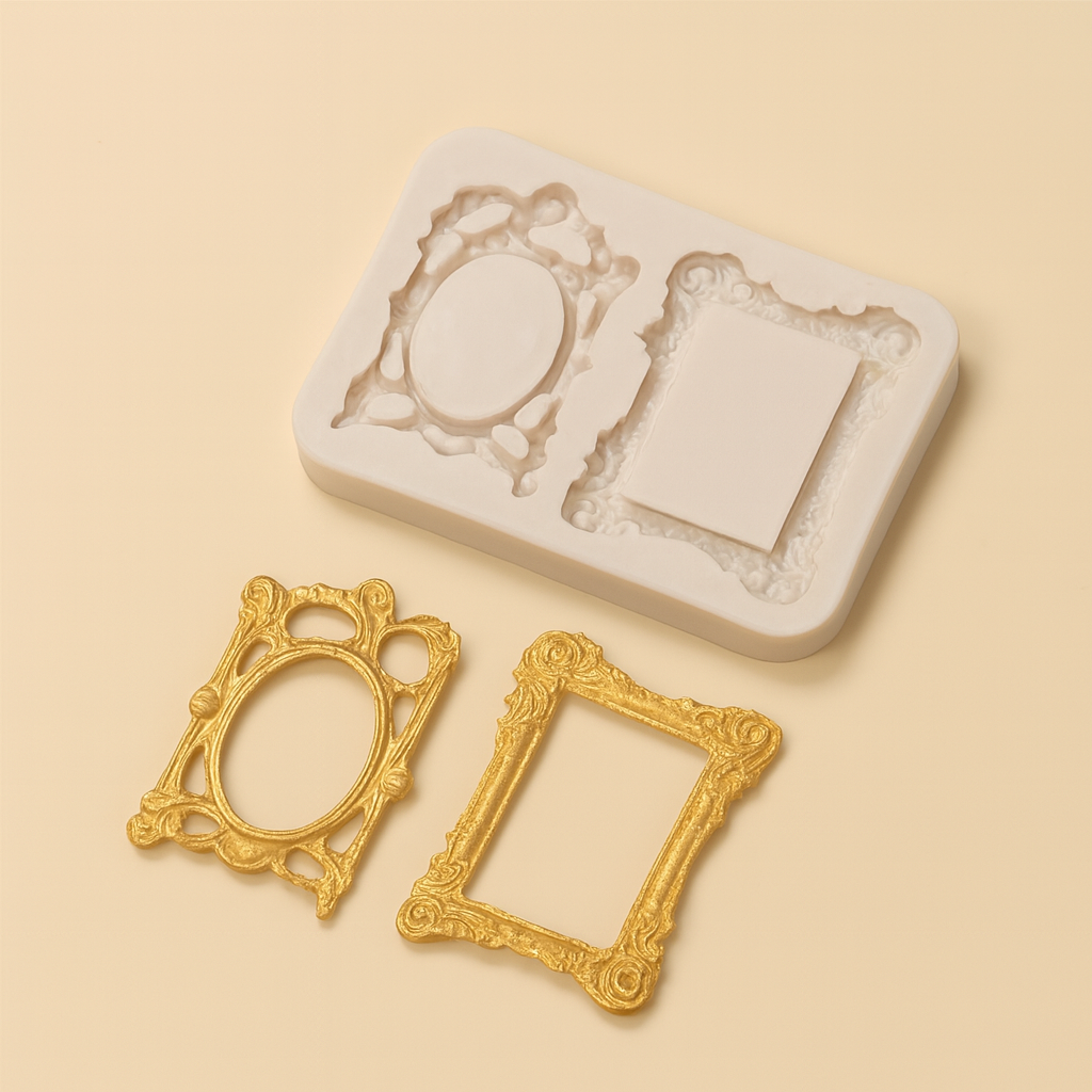 Vintage Picture Frames - Silicone Mold