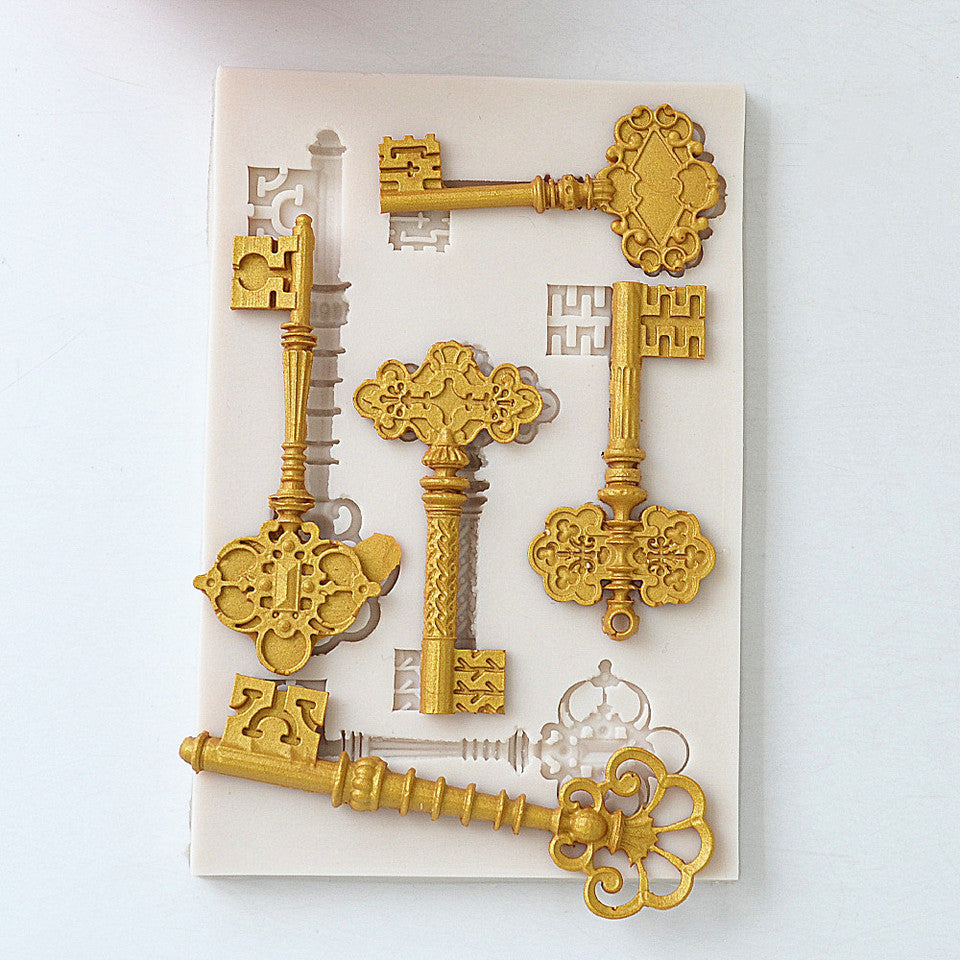 Vintage Skeleton Keys - Silicone Mold