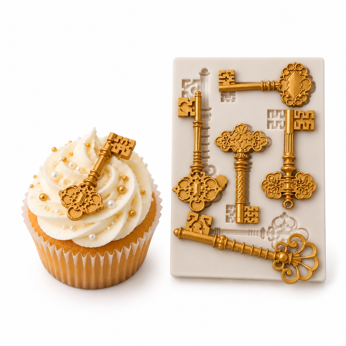 Vintage Skeleton Keys - Silicone Mold