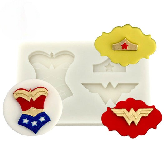 Wonder Woman - Silicone Mold
