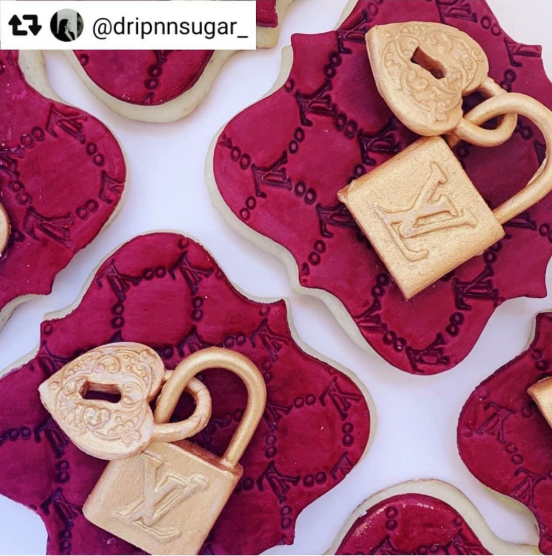 Padlock Lock Fashion Cookies