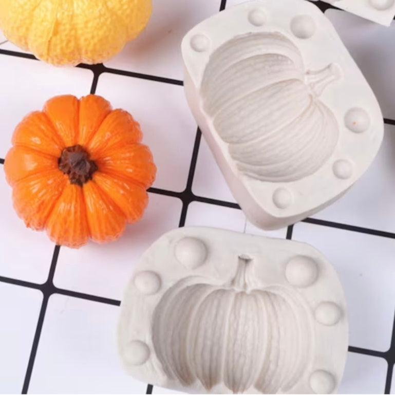 3D Pumpkin - Silicone Mold (2)
