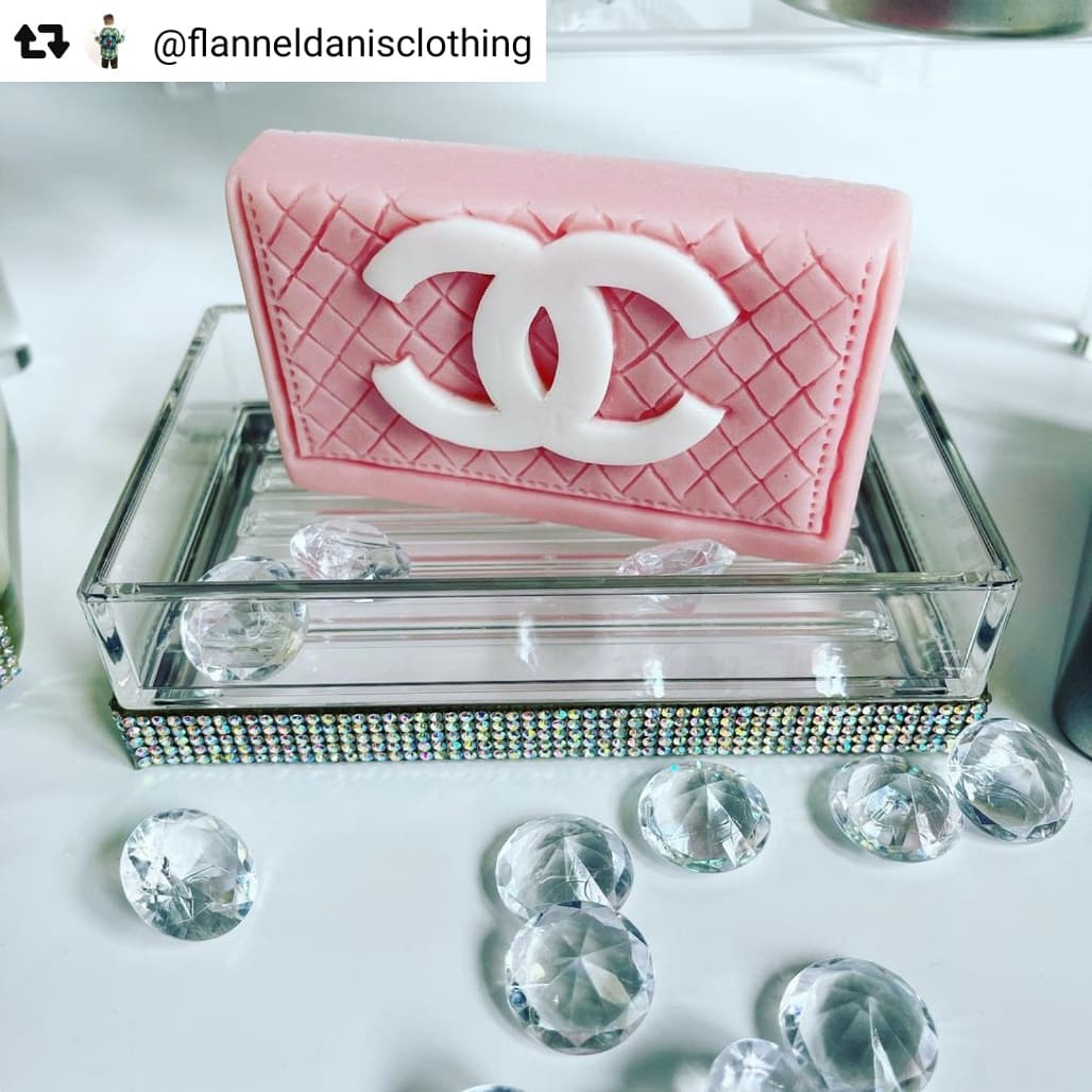 Designer Brands Silicone Molds  Chanel birthday party decoration