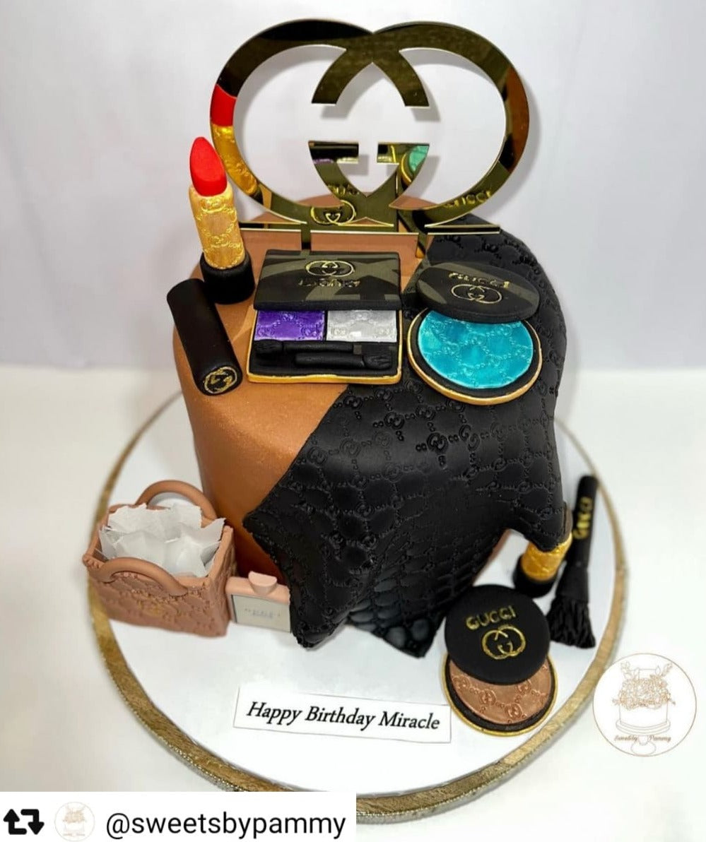 G Cake Topper – Gold –