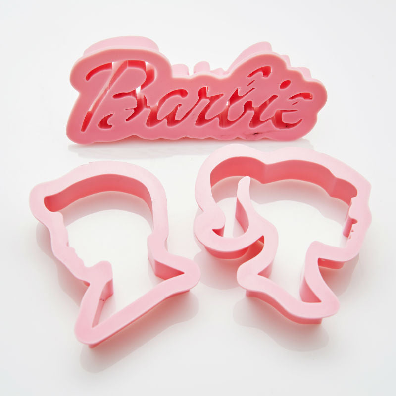 Barbie Doll Couple & Logo - Cookie Cutter 3-Pc. Set – Itacakes.com