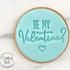 Be My Valentine Cookie Embosser Stamp