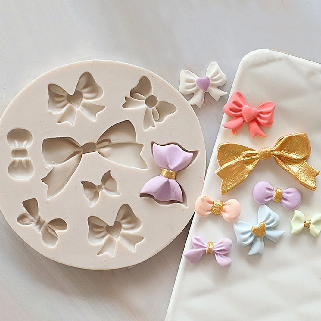 Bows And Ribbons Silicone Molds – itacakes.com