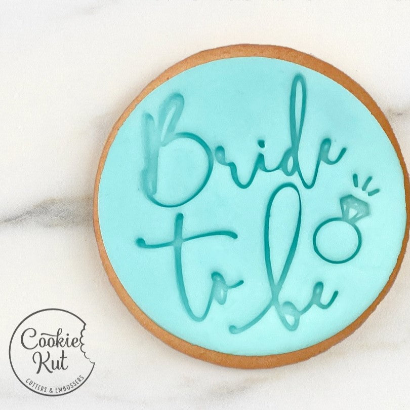  bride-to-be cookie