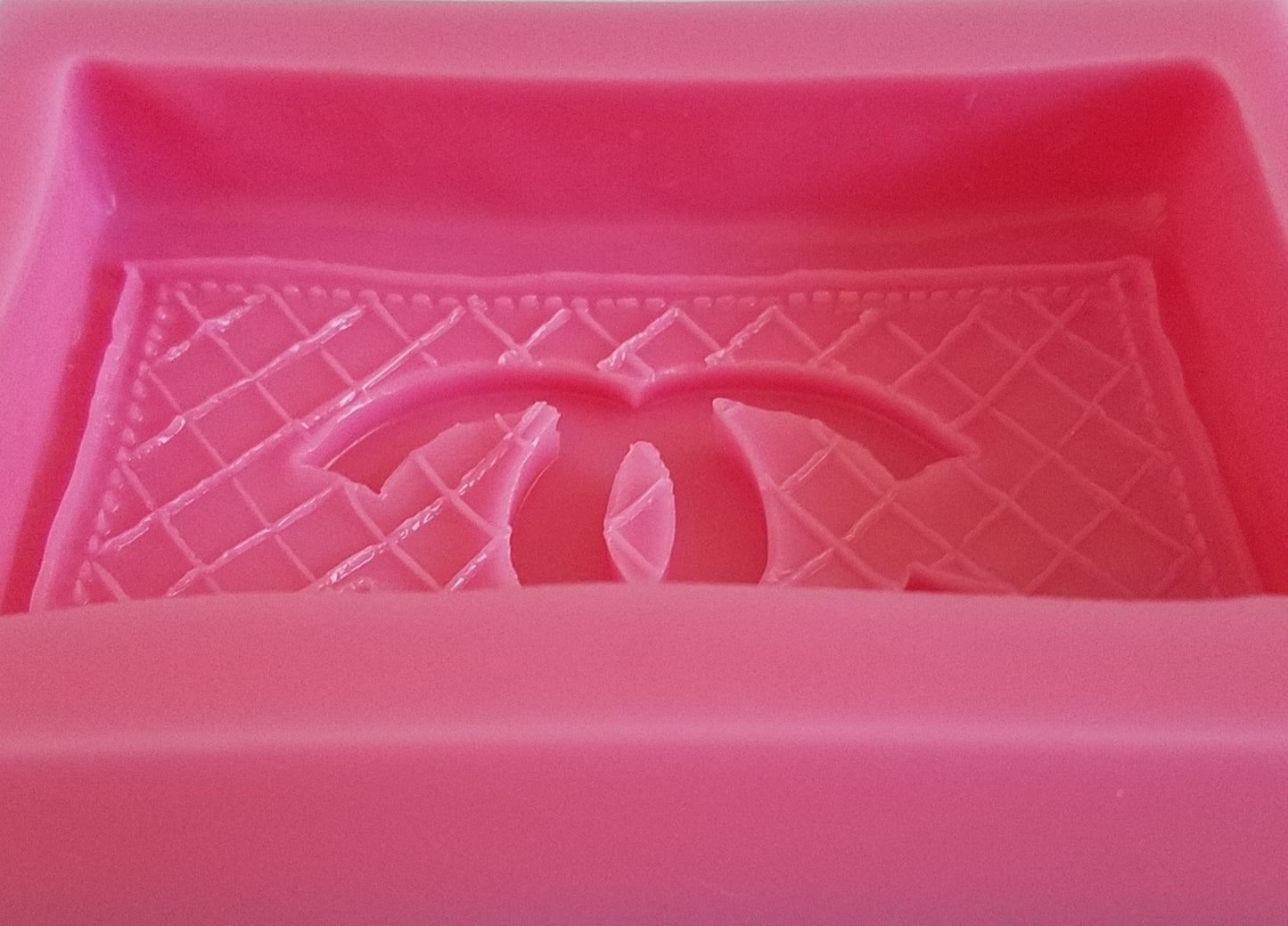 Large Quilted Purse - Silicone Mold –