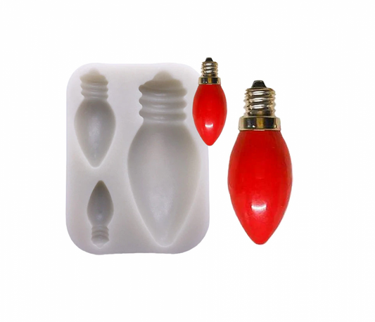 Christmas Light Bulbs - Silicone Mold