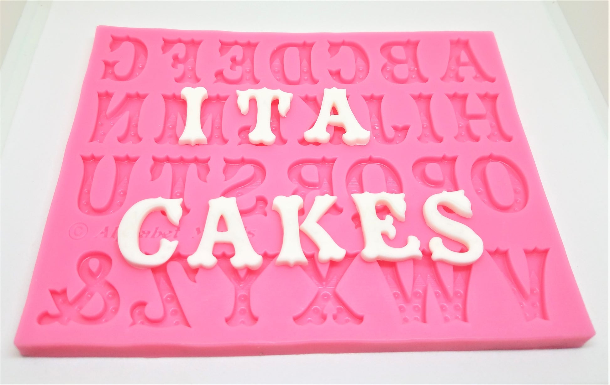 Circus Letter Font - Silicone Molds