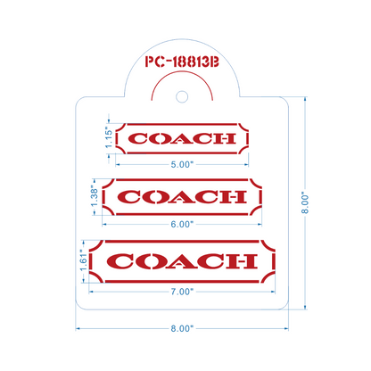 Coach Stencil