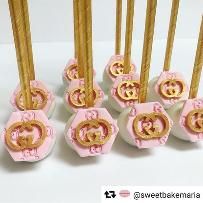 Designer Inspired Cake pops