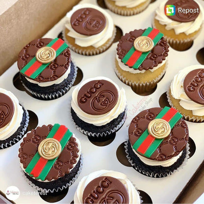 Designer Inspired Cupcakes