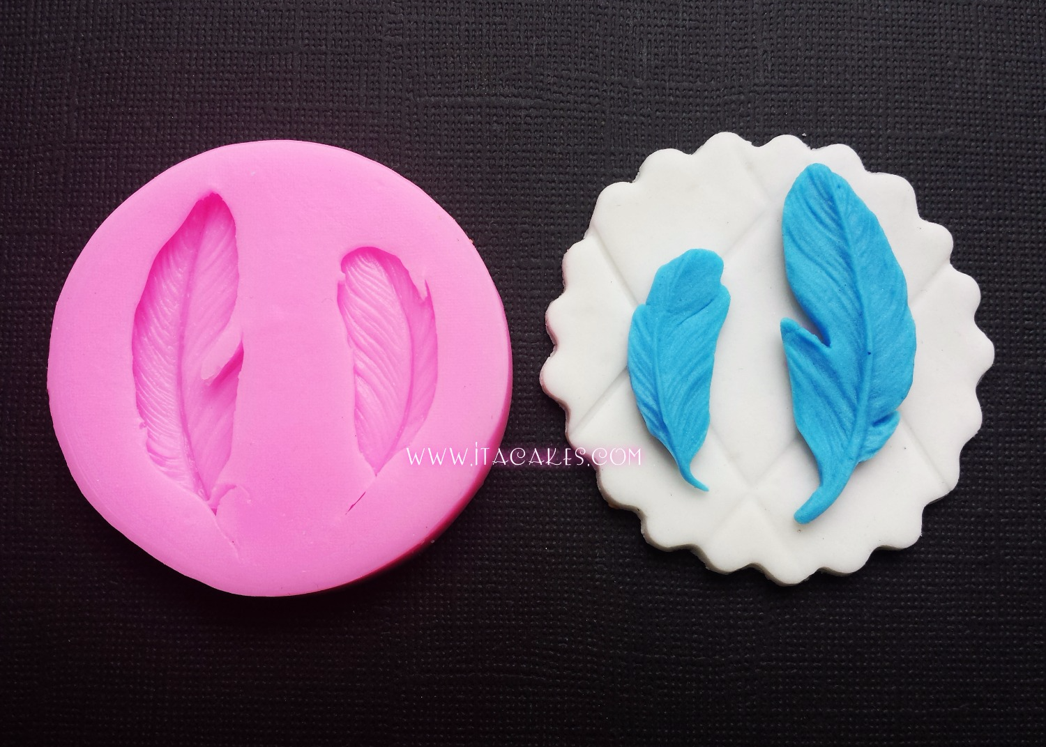feathers-silicone-mold