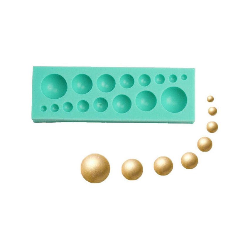 Half Spheres Balls - Silicone Mold