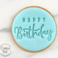 Happy Birthday Cookie Stamp