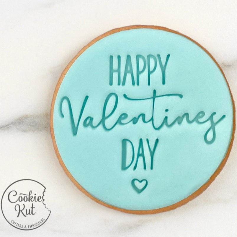 Happy Valetines Day Cookie Stamp