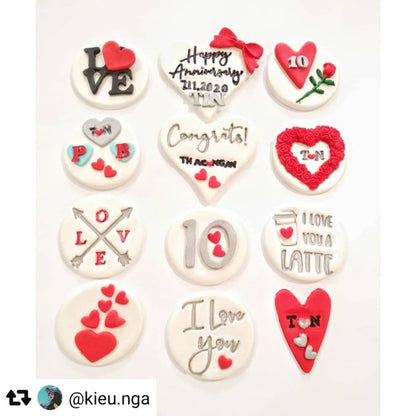 Happy Anniversary Cookies