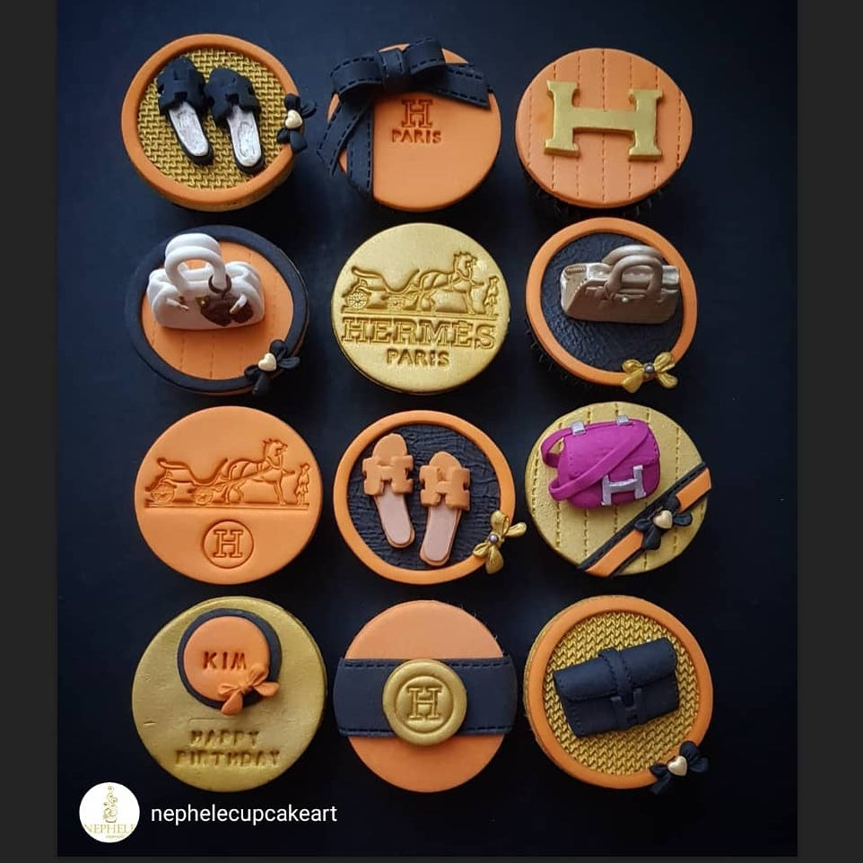 Hermes Cupcakes