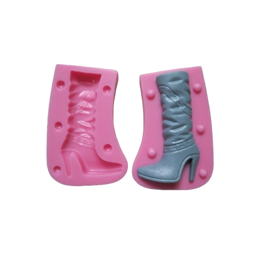 3D High Heel Boots - Silicone Mold
