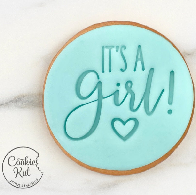 It's A Girl Cookie