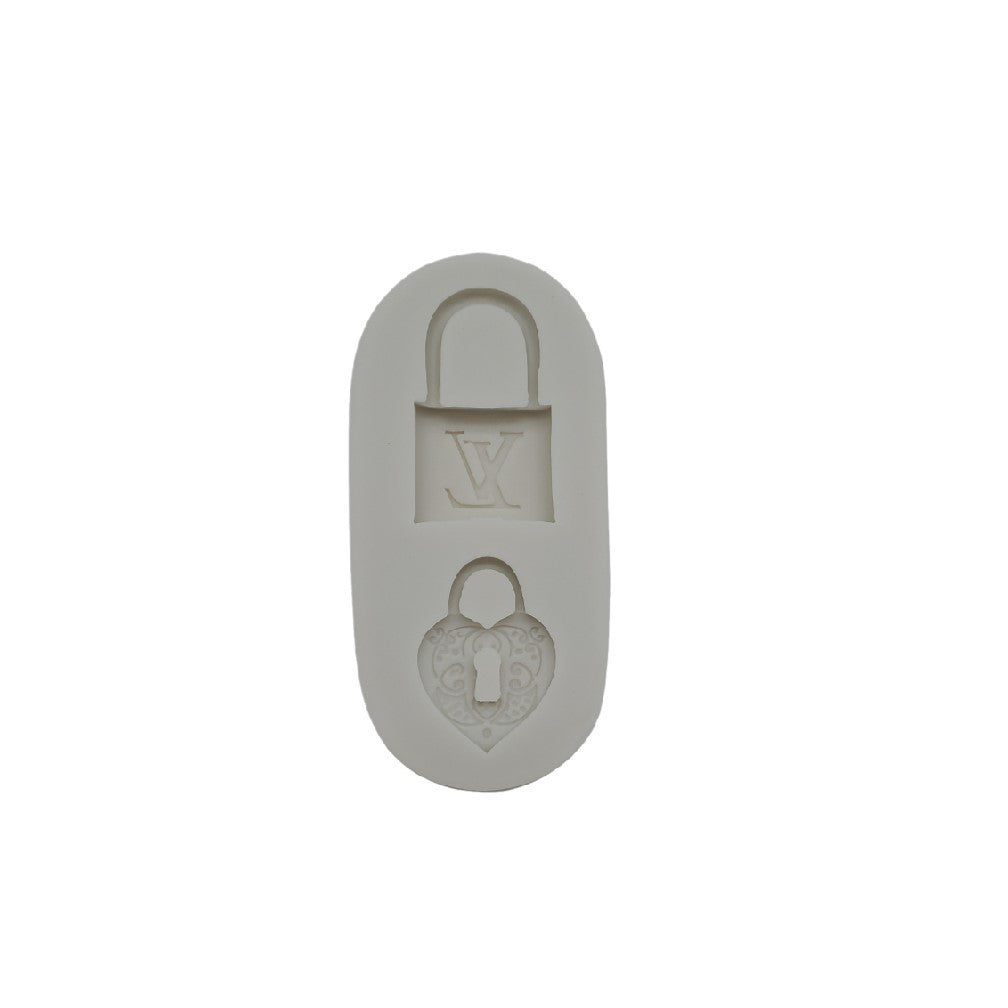 Padlock Lock Silicone Mold