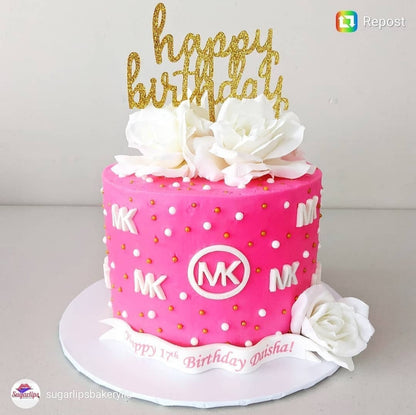 MK Birthday Cake