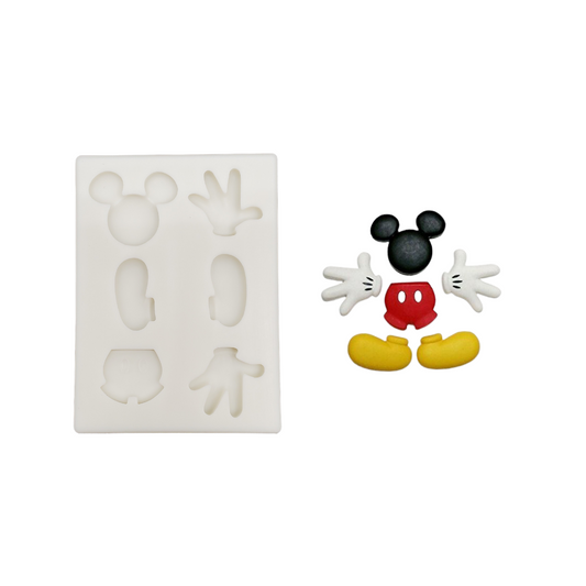 Mickey Mouse Parts - Silicone Mold