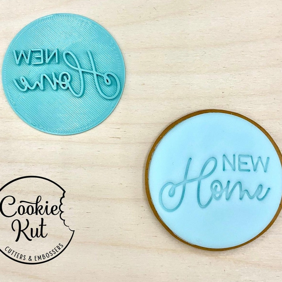 New Home Cookie Embosser Stamp