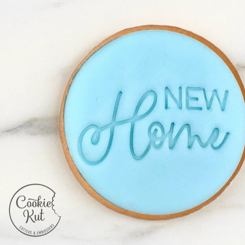 New Home Cookie Embosser Stamp