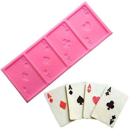 Playing Poker Cards Mold