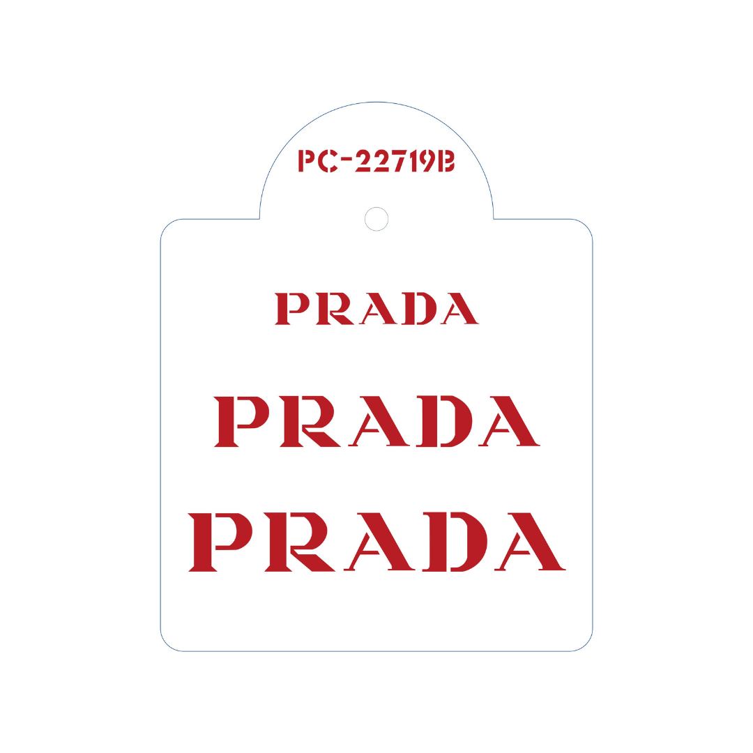 Prada Milano Stencils