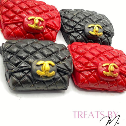Quilted Clutch Bag Fondant Silicone Mold