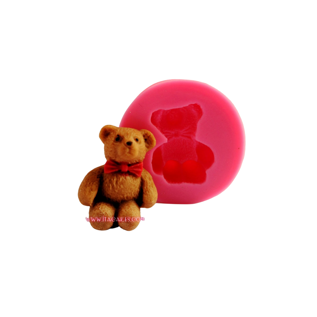 Teddy Bear Upright 1.5 - Silicone Mold