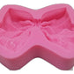 Textured Large Bow Silicone Moldss