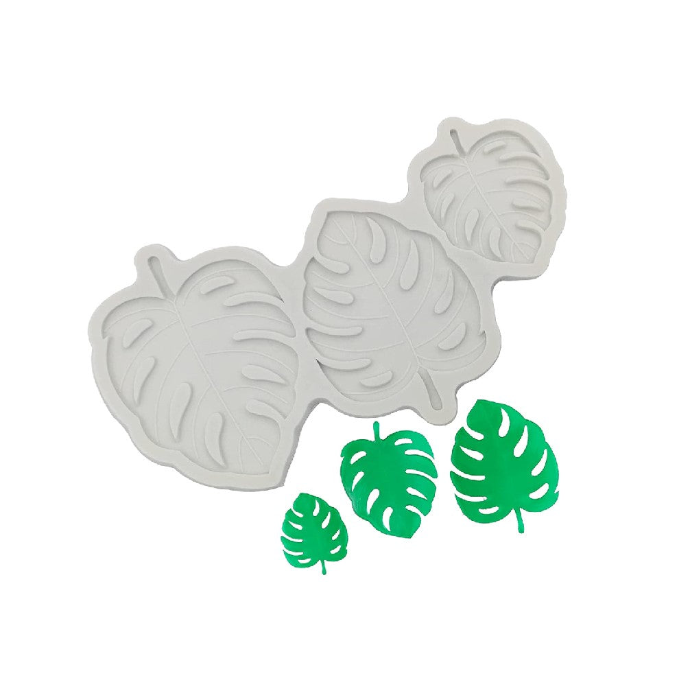 Tropical Monstera Leaves - Silicone Mold