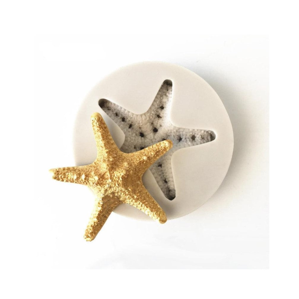 White Knobby Starfish Silicone Mold