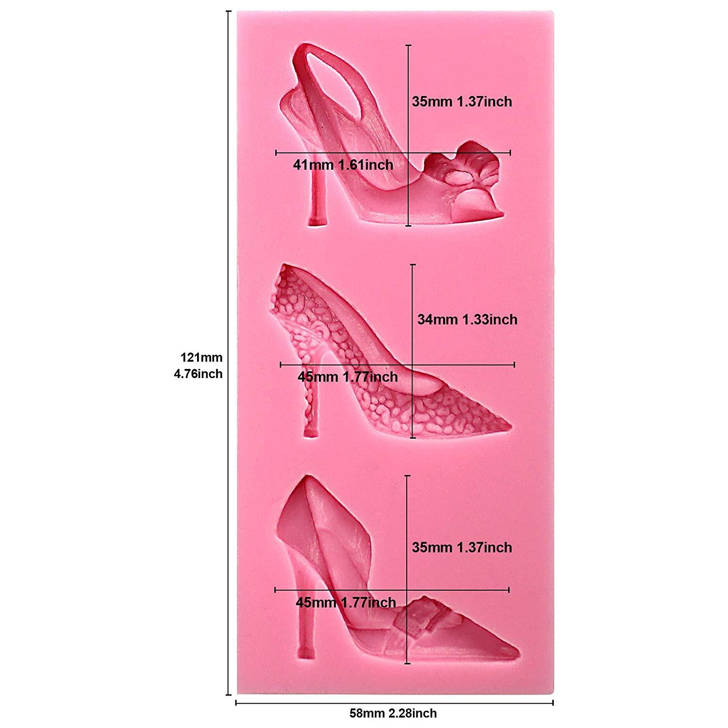 High Heel Shoes Silicone Mold itacakes